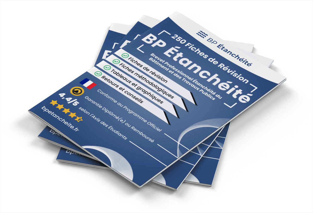 250 Fiches de Révision pour le BP Étanchéité